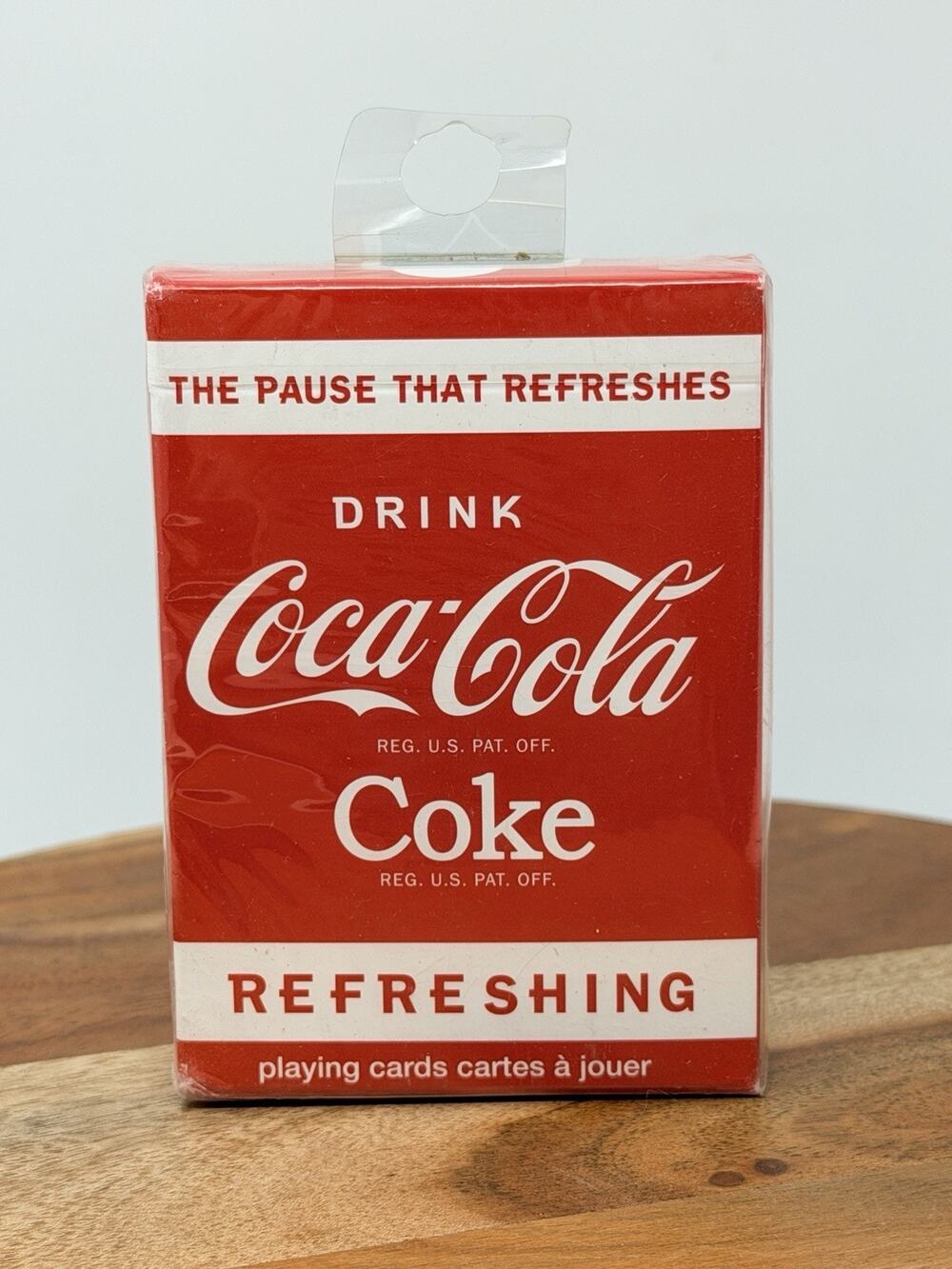 New Coca Cola Miniature Playing Cards 2010 2.5 in x 1.75 in NIB Sealed